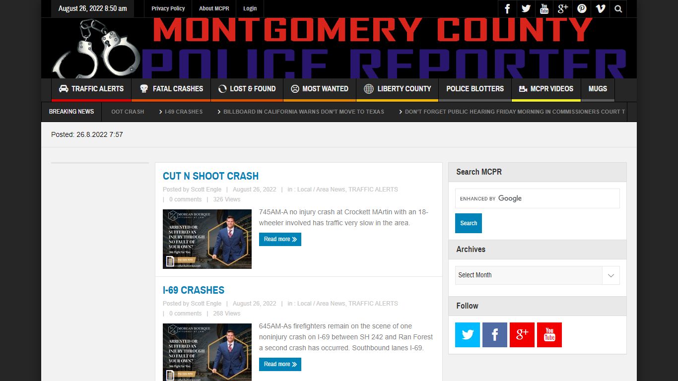 Montgomery County Police Reporter